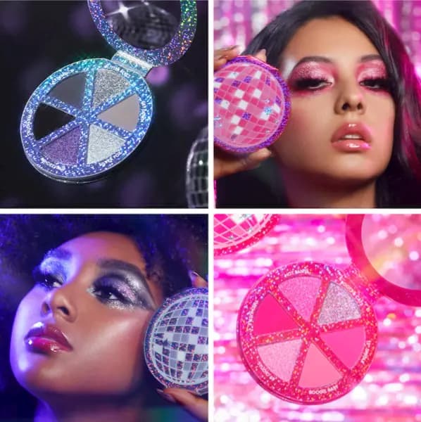 Trixie Cosmetics Solid Pink Disco Collection