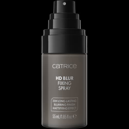 Catrice HD Blur Fixing Spray in dark grey 55ml pump bottle
