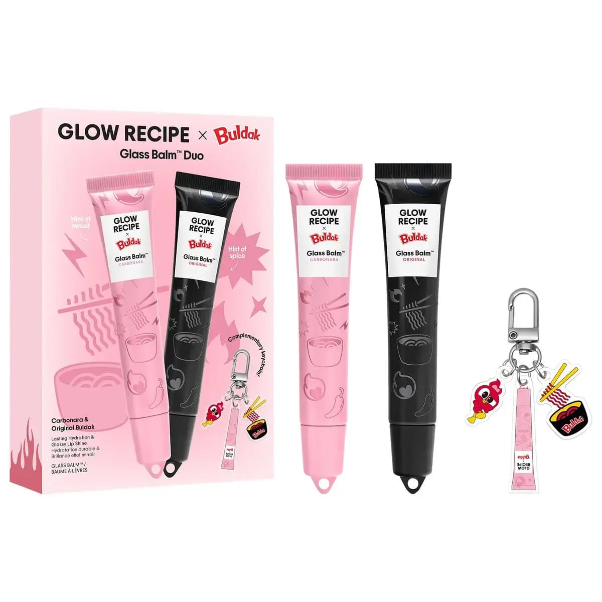Glow Recipe x Buldak Glass Balm Duo 2026: Release Date, Price, Shades & Where to Buy