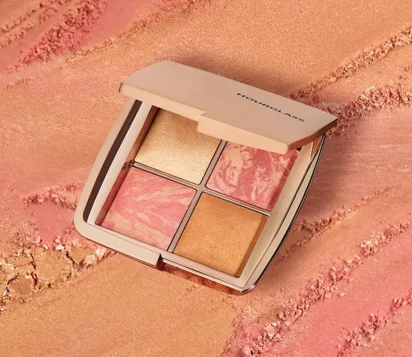 Hourglass Ambient Lighting Palette Golden Rose Edit