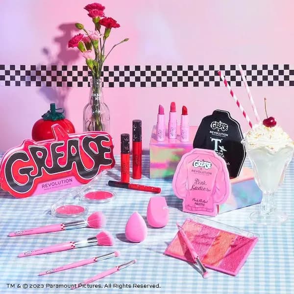 Makeup Revolution x GREASE Collection