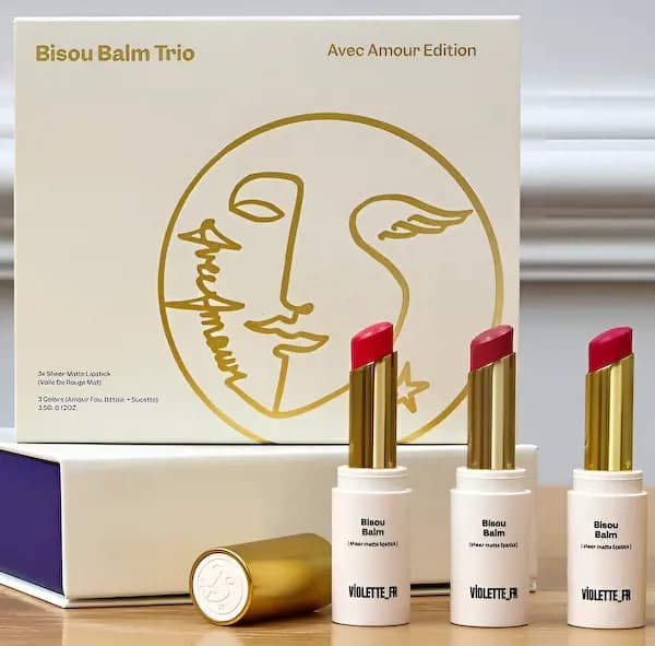 VIOLETTE_FR Bisou Balm Trio Avec Amour Edition