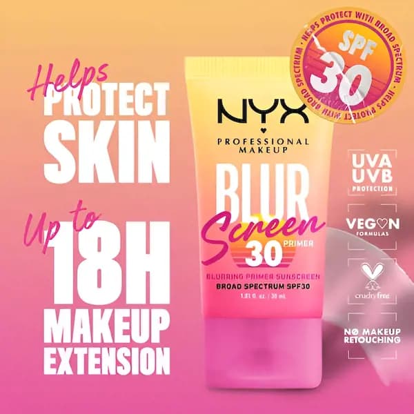 NYX BlurScreen SPF 30 Primer