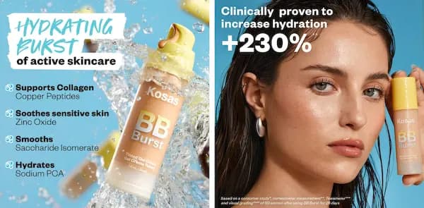 Kosas BB Burst Tinted Gel Cream