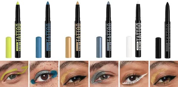 Maybelline New Shades Color Tattoo Eye Stix & Lash Sensational Sky High Mascara