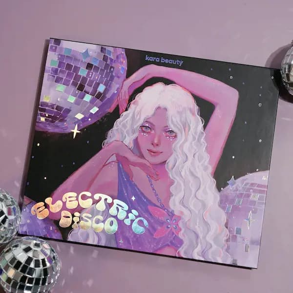 Kara Beauty ELECTRIC DISCO Pressed Glitter Palette